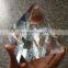 Customized Engraving Black Crystal Pyramid For Office Table Paperweight