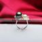 Latest Designs Adjustable Engagement Wedding Silver Ring