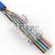 China Cable factory - Solid copper coductor UTP CAT 6 patch cord 3 Meters