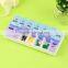 7 Day Pill Box With Clip Lids Medicine Organiser