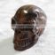 Stone skull carved,tiger eye skull wholesale