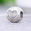 X123E Factory Direct Sale Alphabet Letter CLARITY Symbols Wedding Charms