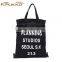 2015 fashion recyclable canvas reusable shopping bags for fashion tote bag shopping bag