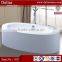 2015 Hot sale 1 person small freestanding bathtub, cheap freestanding bathtub