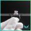 latest design customized 14k gold 1 carat forever brilliant moissanite rings on the finger