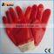 BSSAFETY Red Full Dipped PVC Gloves Oil-resistant Working Gloves