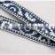 Newest 2.3cm width nylon/polyester jacquard ethnic ribbons wholesales