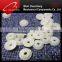 Standard and custom-made all size clear white black nylon plastic flat washer