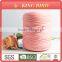 Cotton poly spagetti yarn spaghetti yarn for hand knitting hot sale t shirt yarn for knitting