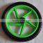 16" EVA solid plastic wheel for bicycle trailer