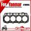 4TNV94L steel head gasket for Yanmar diesel excavator engine replacement Parts
