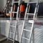 waterproof folding Aluminum alloy ladder, aluminum alloy step ladder, telescopic aluminum folding ladder