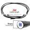 3M Cable Industrial 2.4" HD Endoscope 9mm Camera 4 LED Snake Scope Waterproof IP67 Car Engine Inspection Pipe Borescope