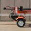 Orange and black 610mm ram travel Gasonline 18Ton Log splitter wood log cutter splitter