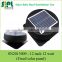 High Efficient Flat Embedded Solar Panel 12'' Air Duct Turbine Solar Attic Ventilation Fan