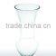 handblown glass vase,clear glass vase