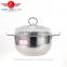 2016 big capacity different size hot sale stainless steel cookware pot sets