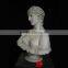 stone elegant woman bust statue