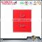 Space saving home furniture red color 2 drawer file cabinet