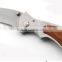 K1503 Folding knife with wooden handle