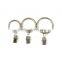 ID30mm & OD37mm Rod Ring With Clip Hanging / A Ring With A Clip / Iron Curtain Ring With Clip