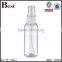 50ml 75ml 100ml clear plastic perfume bottle empty perfume bottles for sale with sprayer