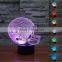 New NFL LED 3D Night Light 7-Color Table Lamp Xmas Gift