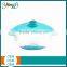 Baby Silicone+PP Feeding Suction Bowl with Cover/Lid and Spoon Fork Anti Slide