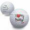 Custom Logo Stick Loog on Golf Gift Ball