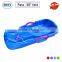 Professional hot selling child 75cm snow slide plastic tobaggon snowboard one seat with brake