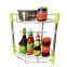 wholesale double layer wall mounted family rack dish shelf kitchen accessories set BH-B100