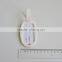 Fashion durable white 9.3*5.5cm plastic Luggage Tags with address card