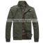 China Factory Men Coat Canvas Jacket Without Hood