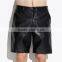 New design UK style metro sexual fashion straight mens leather shorts
