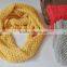 winter fashion warp knit loop scarf