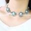 zm34113a vintage women jewelry accessories sliver plated turquoise choker necklace