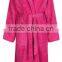 100% cotton terry bathrobe for womens