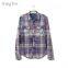 100% cotton men's shirts big checked shirts boys check shirts wholesale