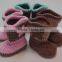 most popular hand crochet free knitting pattern baby shoes