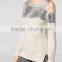 Sexy Design Sweater Knitted Top For Ladies