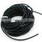 High Quality Black Round 2.5mm Real Leather Jewelry Cord