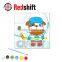 OEM Teaching material Color your Animal Pal Canvas Board Bulldog