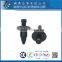 Made in Taiwan PP Nylon Easy Release Plastic Rivet Black