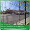 V bending pvc coated iron fence factory
