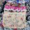 Quatrefoil flutter sleeve fashion girls summer dress kids clothes girls dresses
