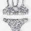 OEM Custom Print Cross Straps Swimsuit Bikinis Woman Swimwear