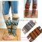 Bohemia Matching Colors Girls Autumn Winter High Socks