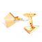 Luxury Cufflinks Gold Square Wedding Cufflinks