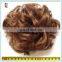 Natural Colors Dome Scrunchy Synthetic Bun Hair Extensions HPC-1403
