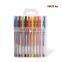 Children stationery color gel pen glitter metalic neon pastel Gel Pen Set